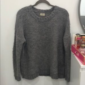 Grey Wool Wallace Sweater from Madewell - Small